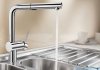 Blanco Linus-s Vario  bateria wysokociśnieniowa kolor: chrom 518406